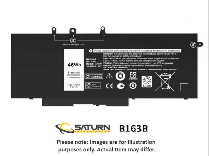 BAT DELL E5580 5480 GJKNX 46WH GEN(B163B)