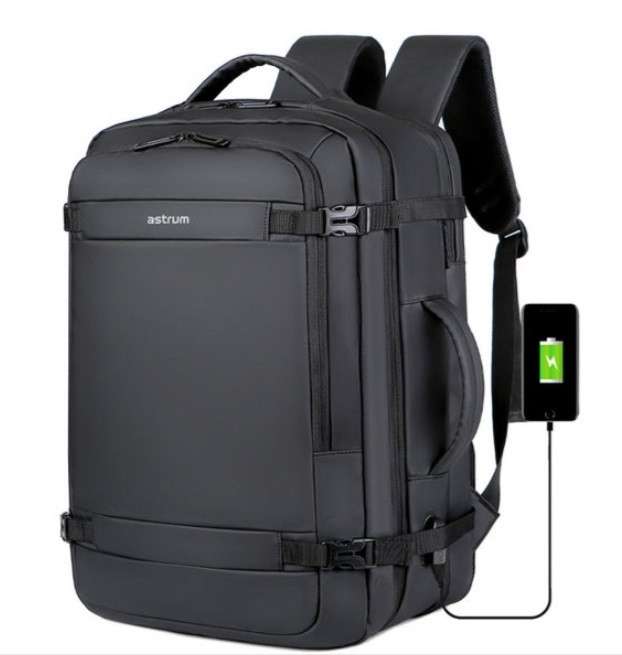 BACK PACK LB310 PU EXPENDABLE BLACK USB
