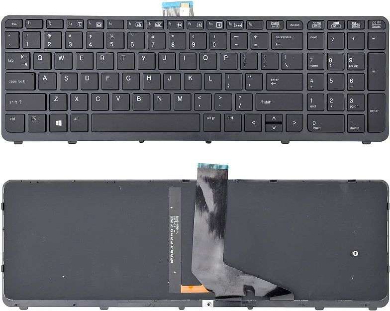 LT KB HP Z BOOK15- 17 SEIERS BLACK(K151)