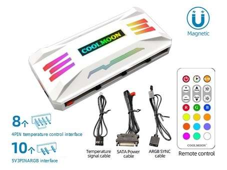 COOL MOON PWM &amp; ARGB CONTROLLER(CNT001)