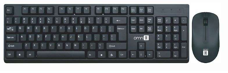 KEYBOARD AND MOUSE WIRELESS OMNI ONE