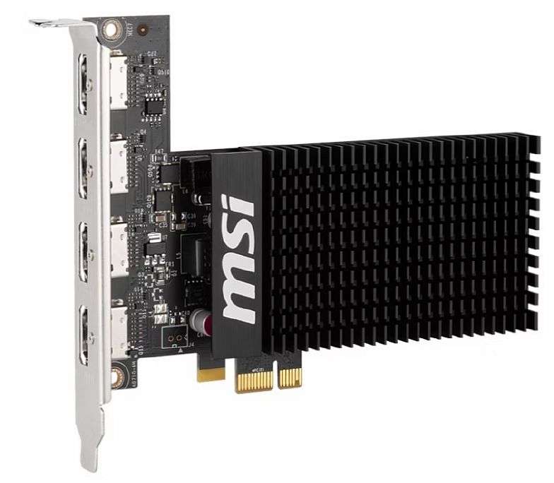 GRAPHIS CARD GT 710 2GB DDR3 (4 HDMI)