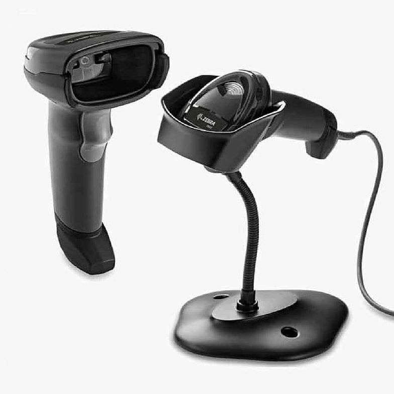 SCANNER ZEBRA  DS2208  KIT+ STAND 1D/2D