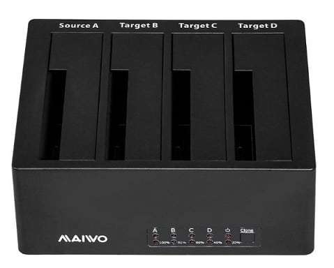 MAIWO 4 BAY SATA USB3.0 CLONE STATION