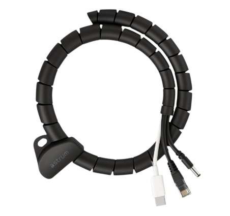 SPIRAL CABLE TIDY 16 MM 1.5M  BLACK