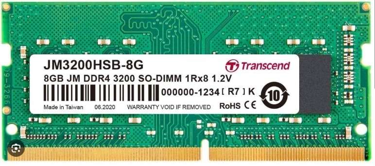 8G DDR4 3200 LAPTOP TRANSCEND RAM(R017)