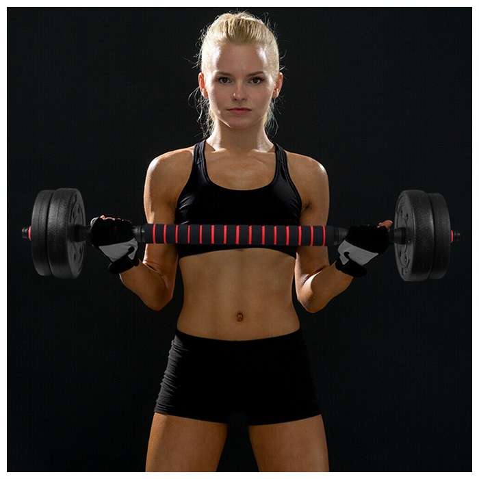30KG Barbell & Dumbbells Weight Set