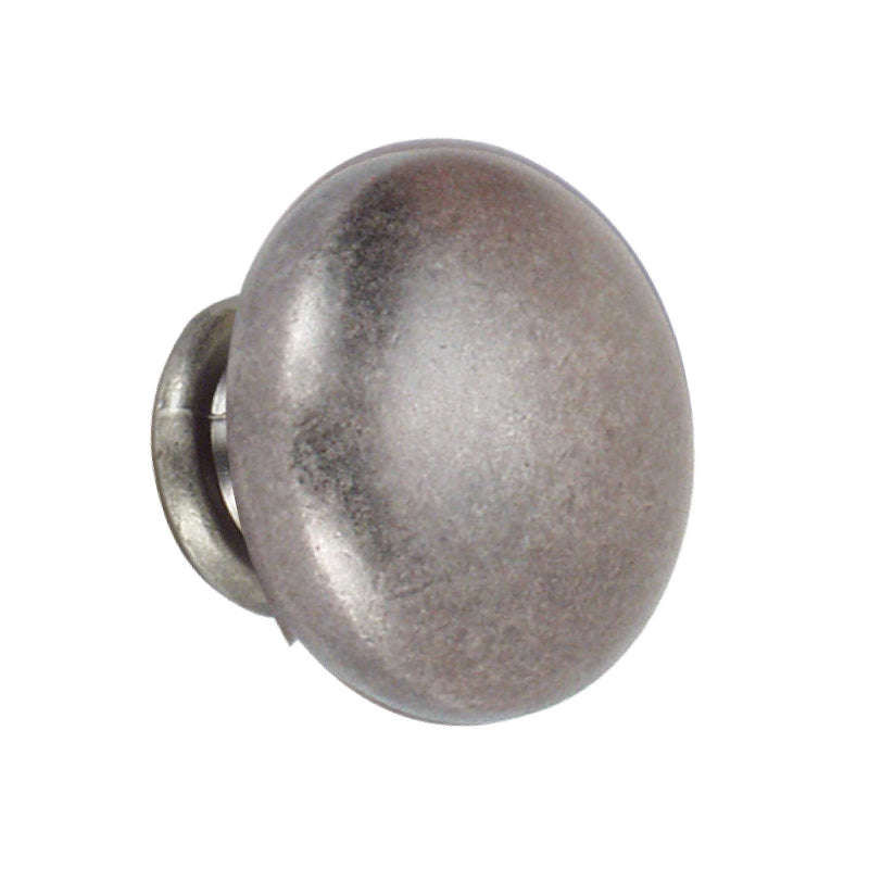 ROCO Lite Mushroom Drawer Knob Pewter 30mm ( 5 Pack )
