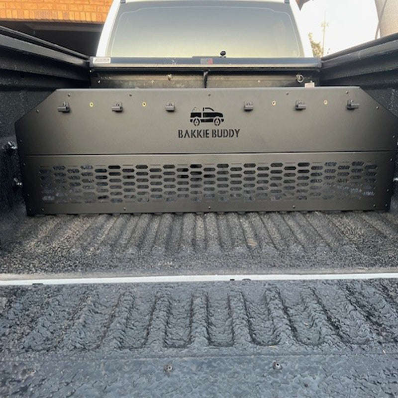 BAKKIE BUDDY Premium Loading Bay Separator & Organizer Black Powder Coated 1500mm