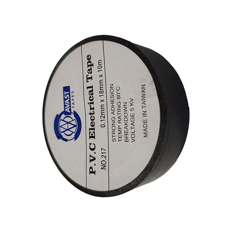 AVAST Pvc Insulation Tape 10m - Black