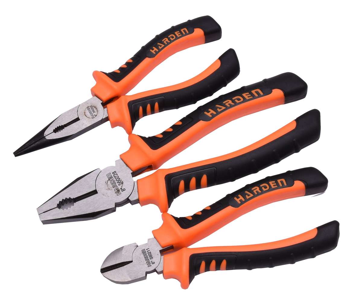 HARDEN 3 Piece Pro Plier Set