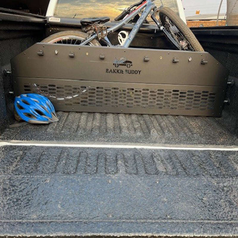 BAKKIE BUDDY Premium Loading Bay Separator & Organizer Black Powder Coated 1500mm