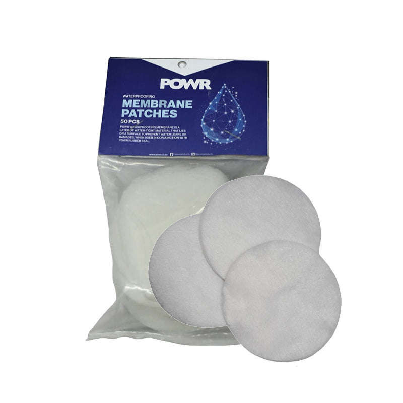 POWR Membrane Patches Tape Premium Grade 50 Piece