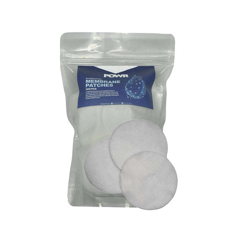 POWR Membrane Patches Tape Premium Grade 200 Piece