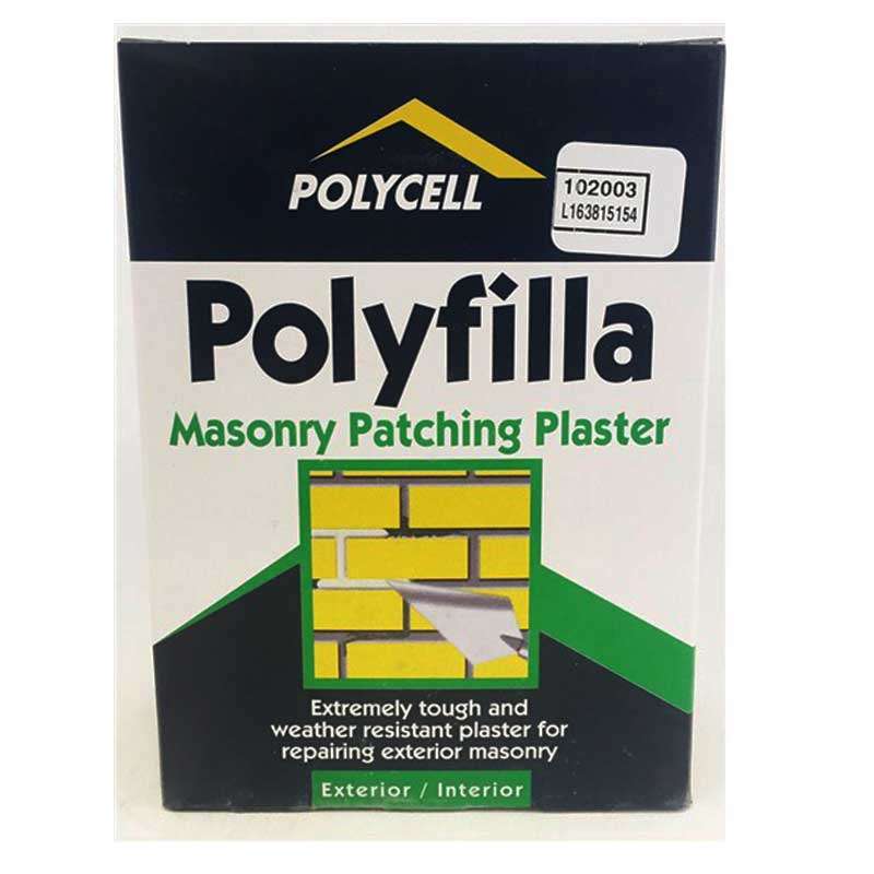 POLYCELL Polyfiller Crack Filler Exterior Masonry 2kg