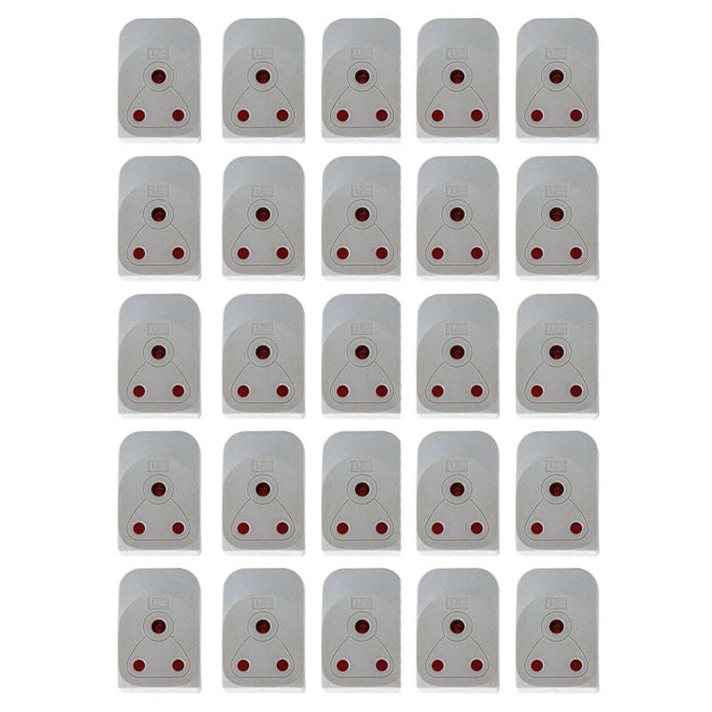 PLUGON Double Sided PVC Janus Coupler White (AOK12) ( 25 Pack )