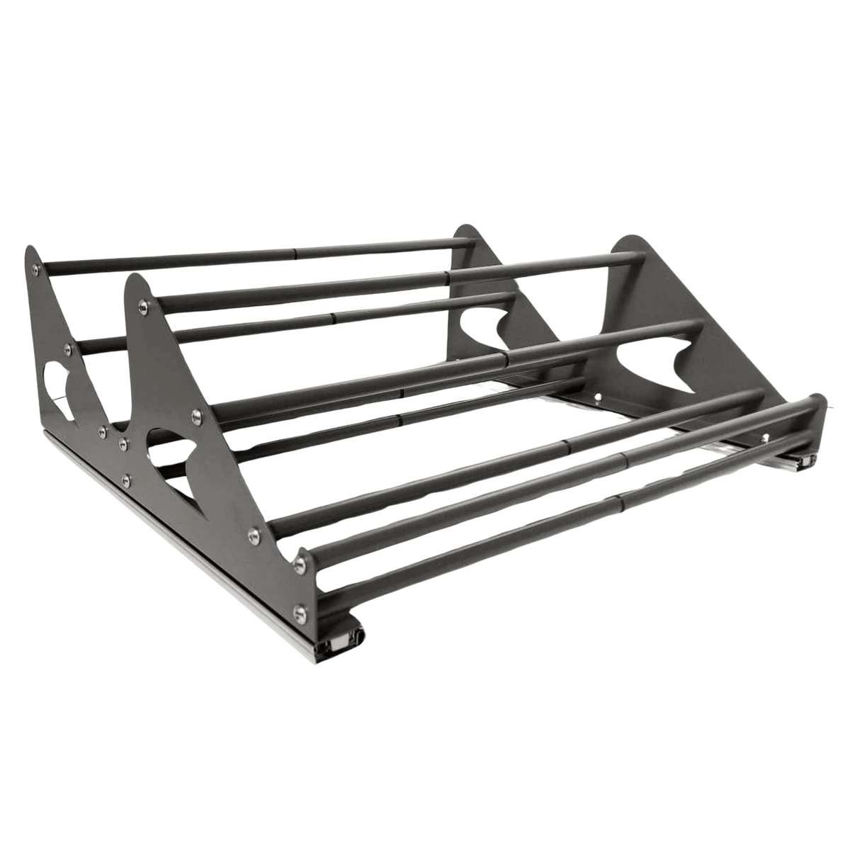 ROCO Adjustable Shoe Rack Grey 704mm x 405mm x 107mm