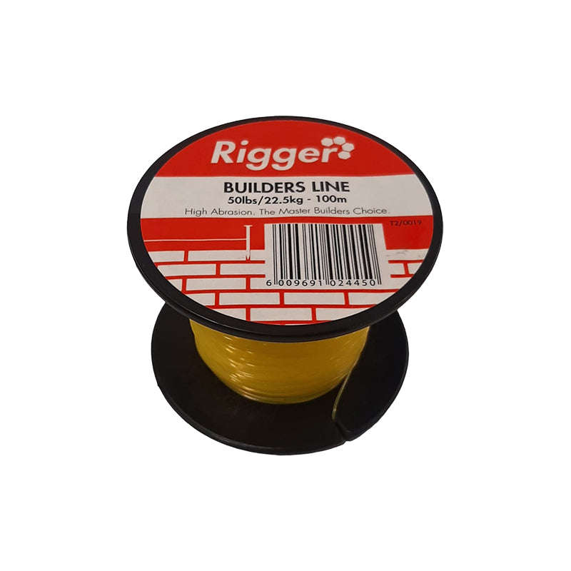 RIGGER Nylon Line Builders Reel 50lbs/22.5kg x 100m