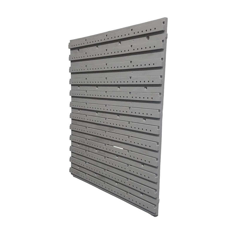 BIG JIM Wall Mounted Component Box Louvre Hanger Board (Grey)