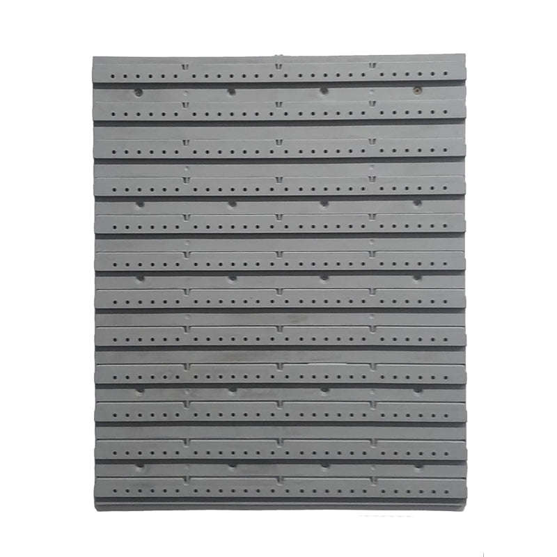 BIG JIM Wall Mounted Component Box Louvre Hanger Board (Grey)