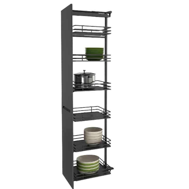 ROCO Pull Out System Orion For Cupboard Door W 450mm H 1700mm - 1900mm