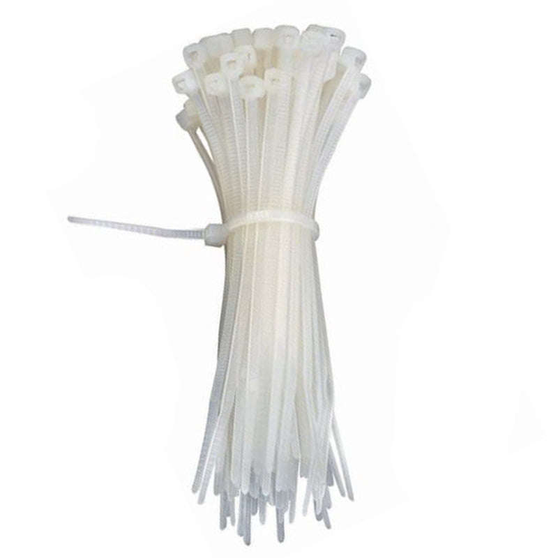 RUWAG Cable Ties White 4.8mm x 267mm ( Pack of 100 )