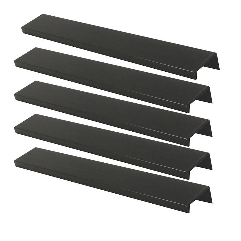 ROCO Cupboard And Drawer Handle Cover Matt Black 192mm x 32mm ( 5 Pack )