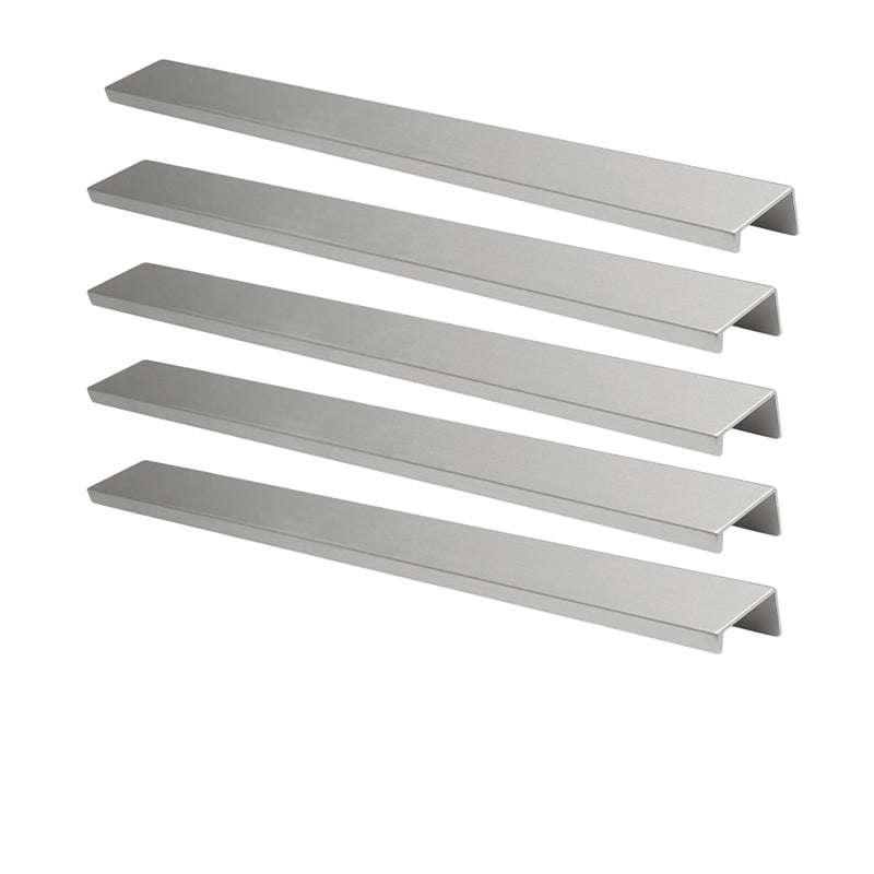 ROCO Cupboard Handle Cover Matt Silver 288mm ( 5 Pack )
