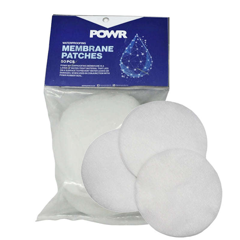 POWR Membrane Patches Tape Premium Grade 50 Piece