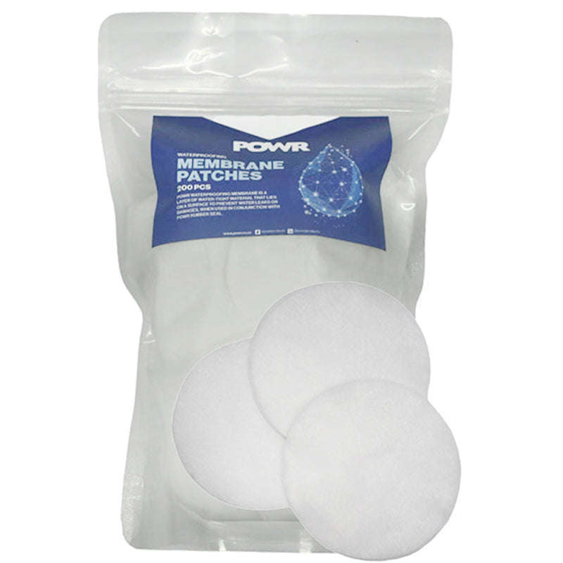 POWR Membrane Patches Tape Premium Grade 200 Piece