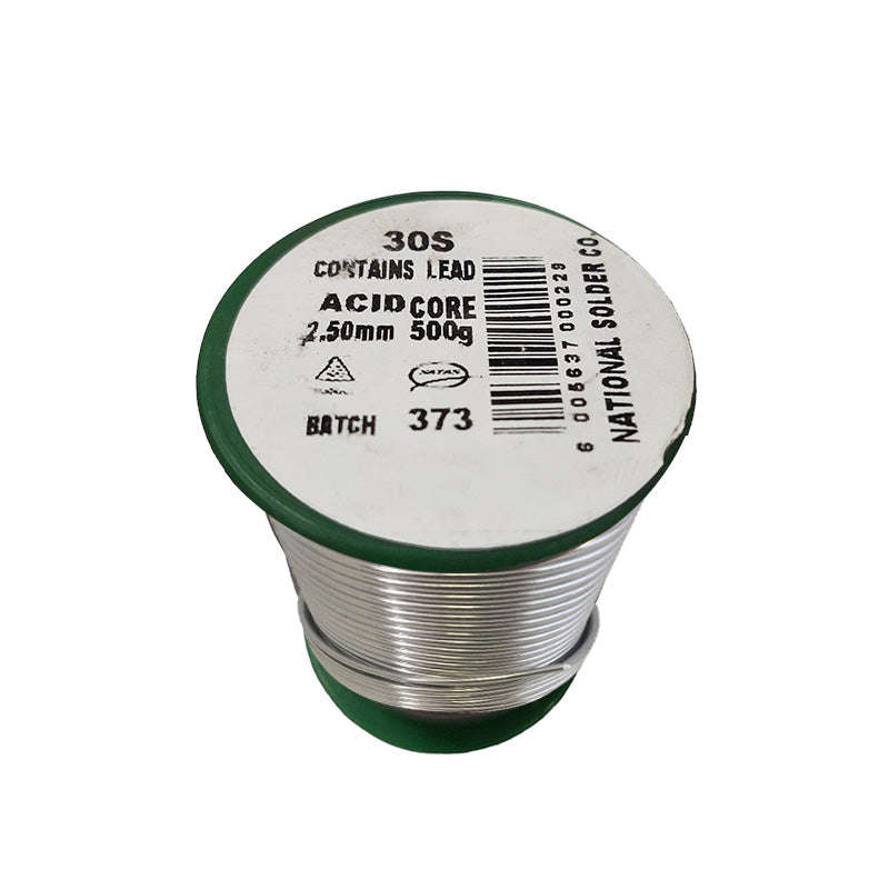 NASCO Solder Acid Core Reel 2.5mm 500g