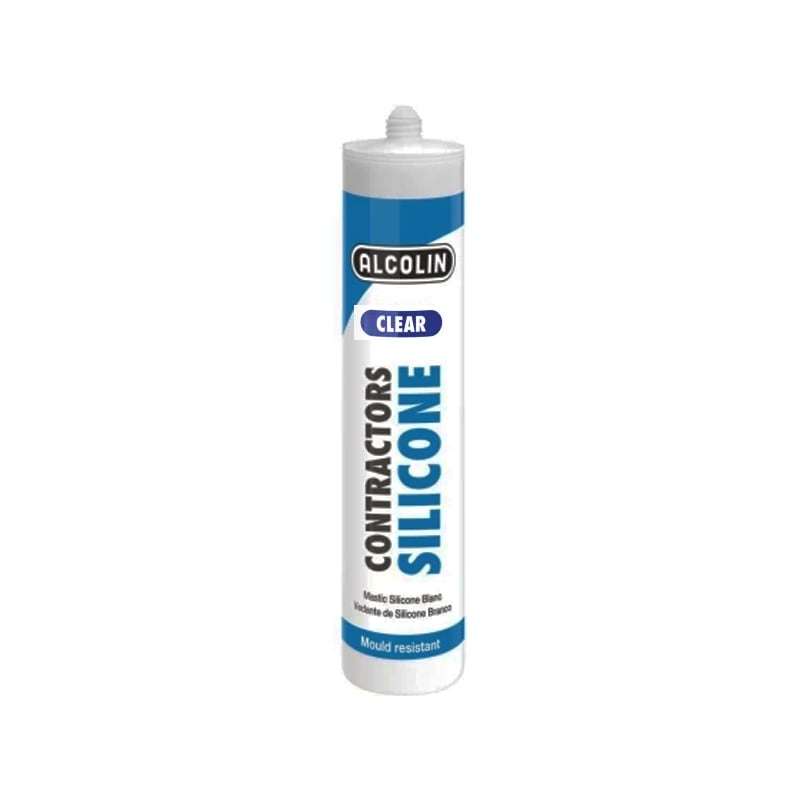 ALCOLIN Silicone Sealant Contractors Clear 260ml