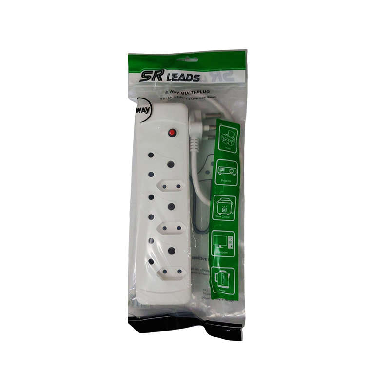 SR LEADS Multiplug 6 Way 3 x 16 Amp 3 x 5 Amp