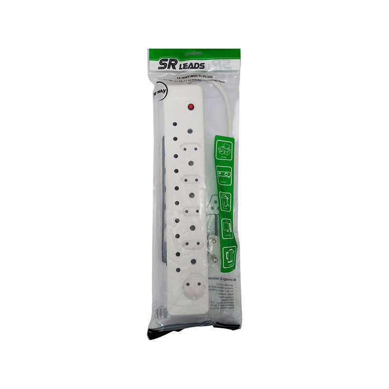 SR LEADS Multiplug 10 Way 5 x 16 Amp 4 x 5 Amp with 1 x Shucko