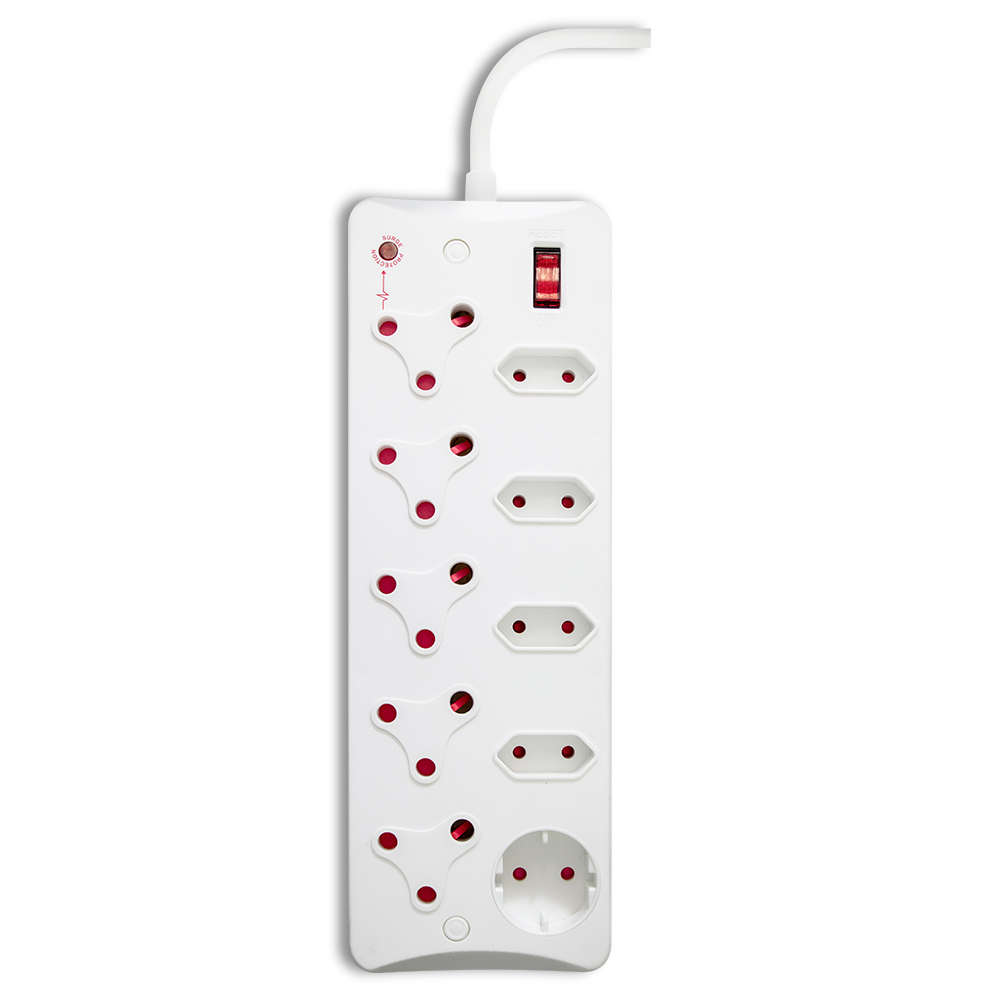 FLASH 10 Way Surge Protection Multiplug
