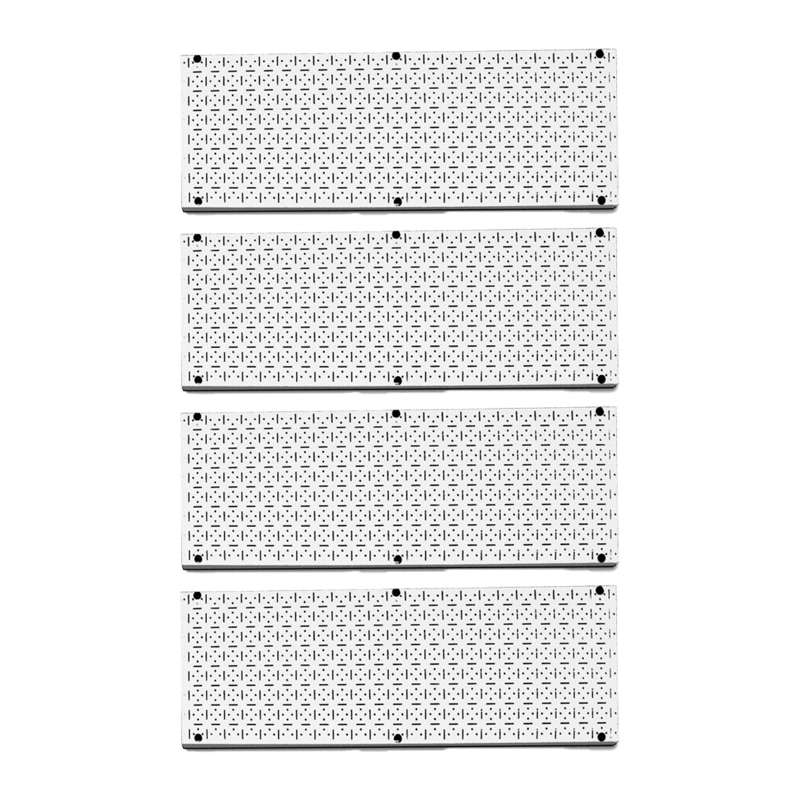 CLIP-FIT Powder Coated Steel Pegboard 1200mm x 500mm