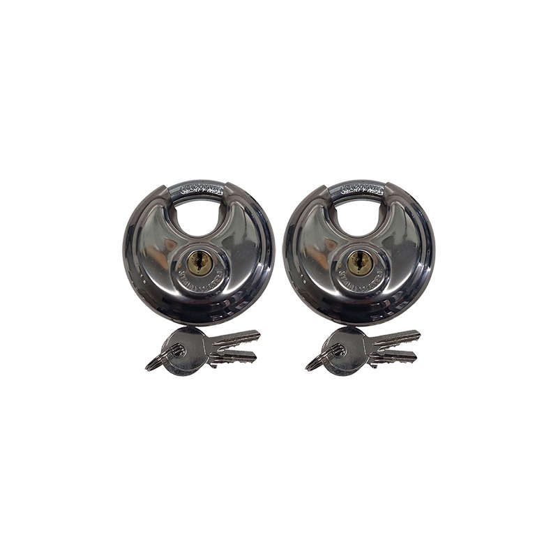 RIGGER Lock Stainless Steel Discus Lock ( 2 Piece )