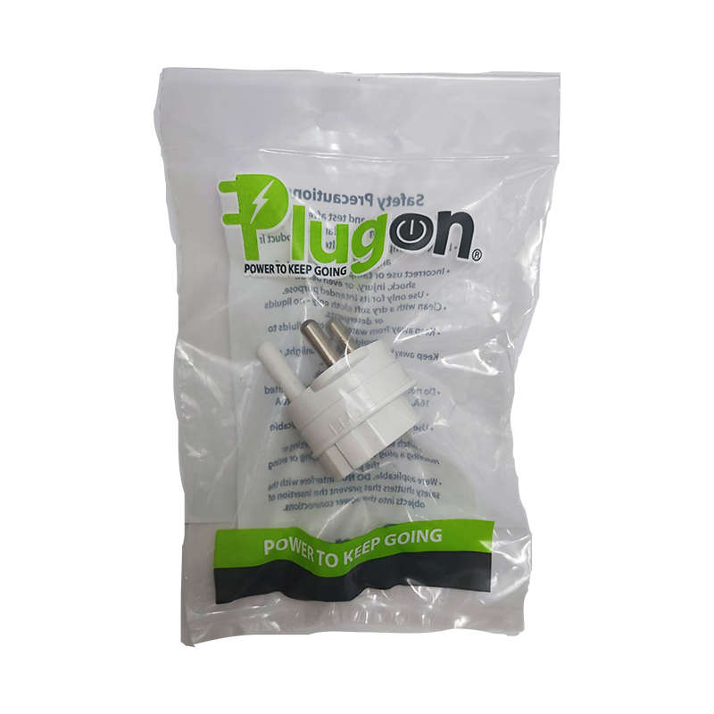 PLUGON Plug Adaptor Round Shuko