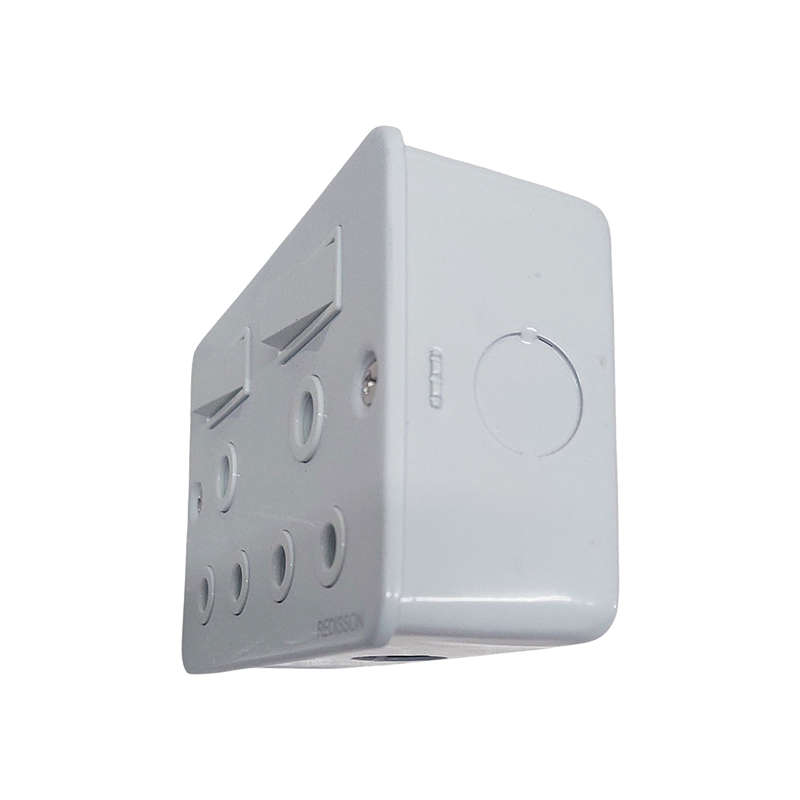 PLUGON Industrial Double Socket Switch 50mm x 100mm
