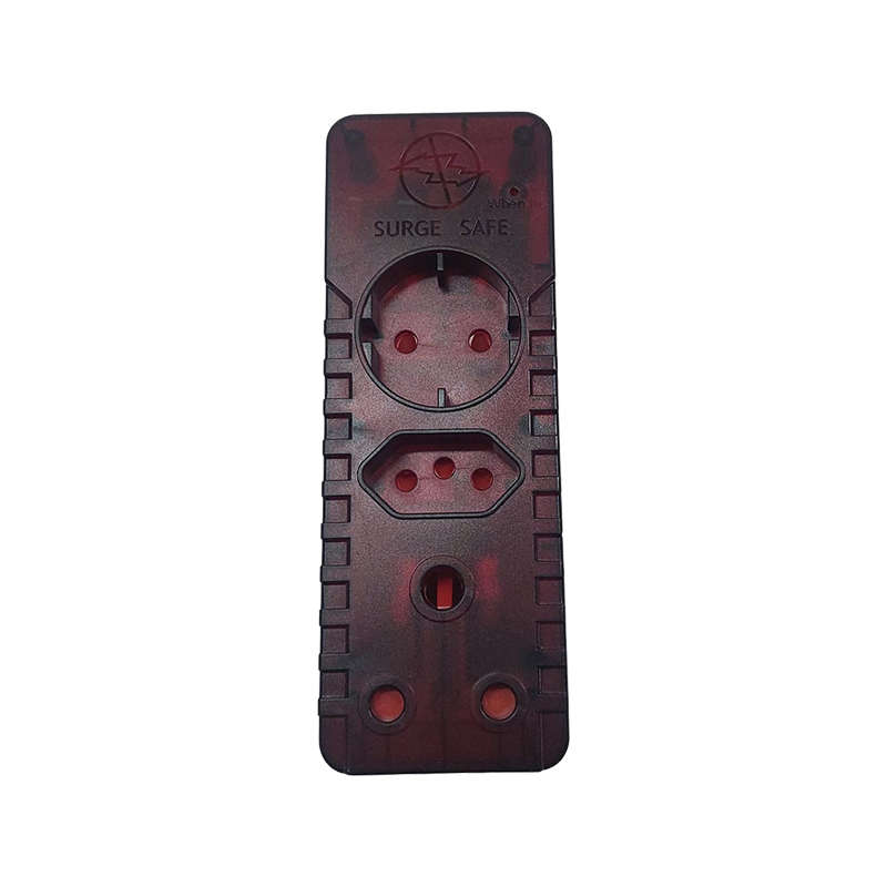 PLUGON Plug Adaptor 1 × 16A + 1 × Schuko 3 Way Surge Protect (R-21S)