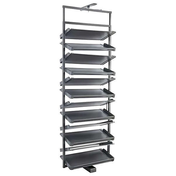 ROCO Rotating Shoe Rack Dark Grey 10 Layer