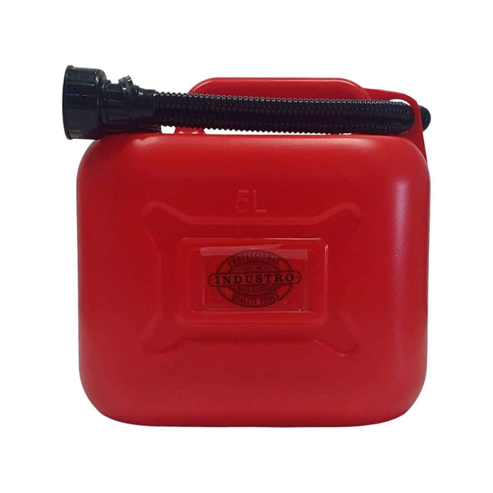 Jerry Can Plastic Red 5 Litre