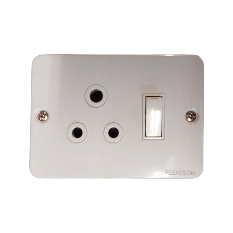 PLUGON Industrial Switch Single Socket Switch 50mm x 100mm