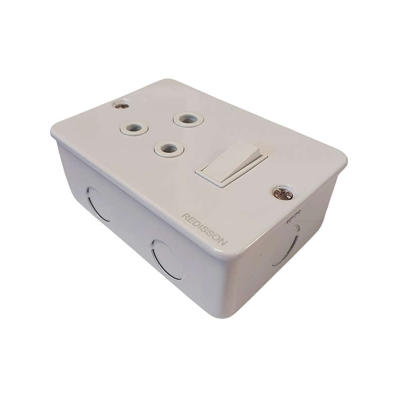 PLUGON Industrial Switch Single Socket Switch 50mm x 100mm