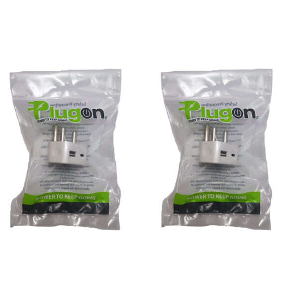 PLUGON Plug Top USB ( 2 Pack )