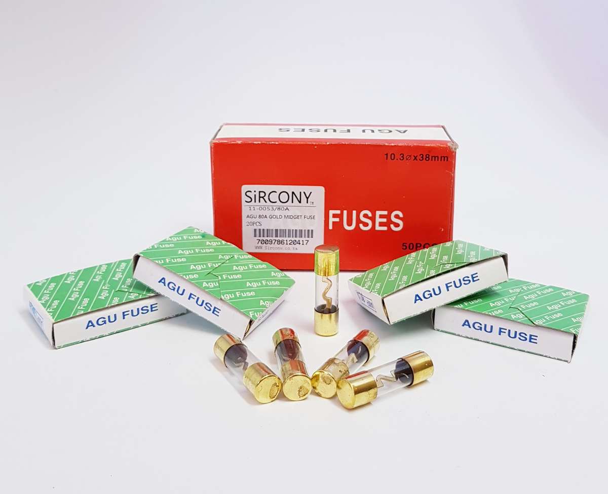 AGU Fuse (100 Amp) 5-Pack (Car Audio)