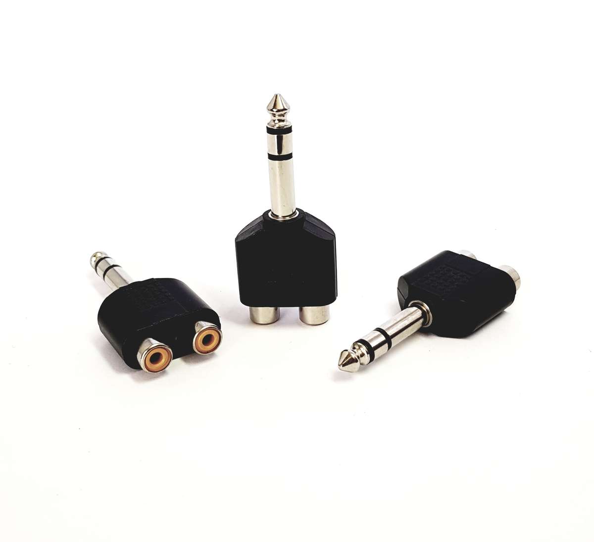 6.3mm Stereo Male to Dual RCA Female Audio Adaptor