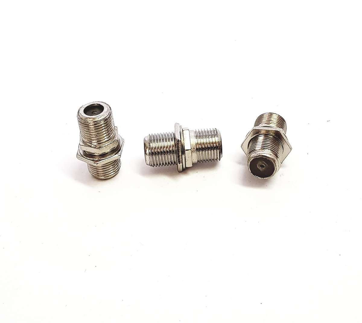 F-Type Connector Barrel (Female to Female)  2-Pack
