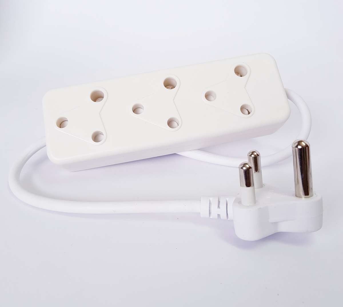 3-Way Multiplug with Cord (3 x 3-Pin)