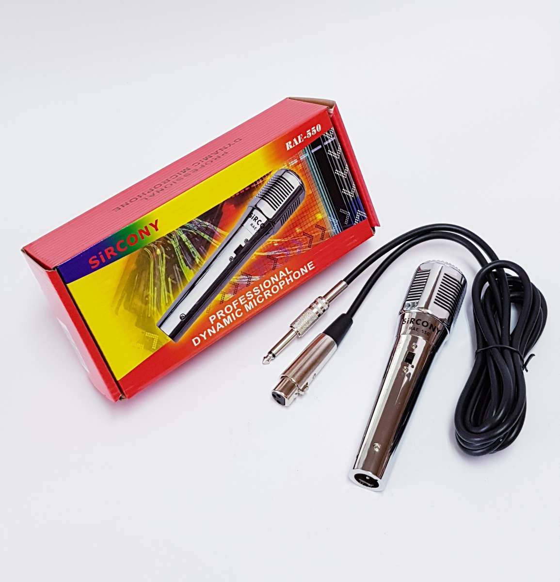 Professional Dynamic Microphone - Chrome